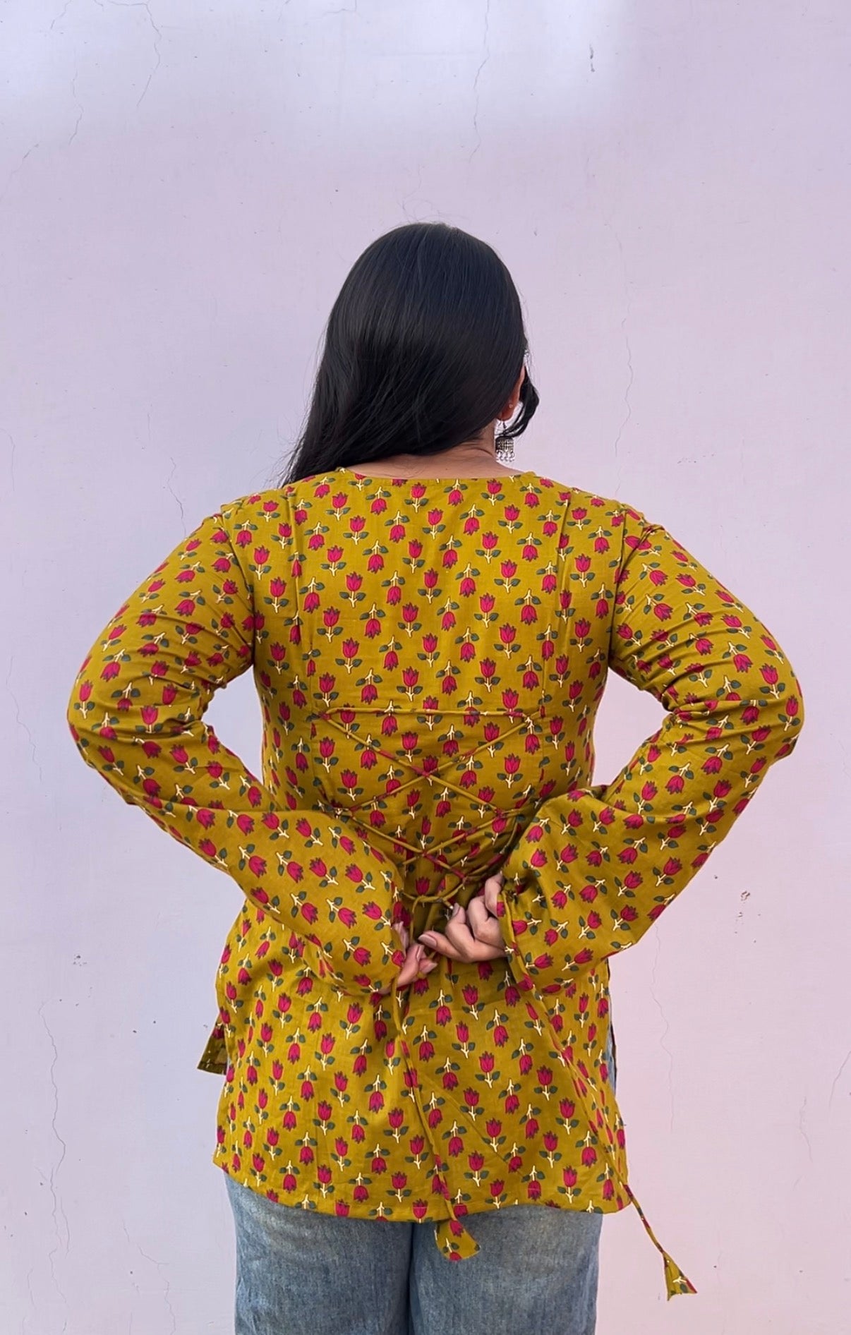 Corset back kurti🤍