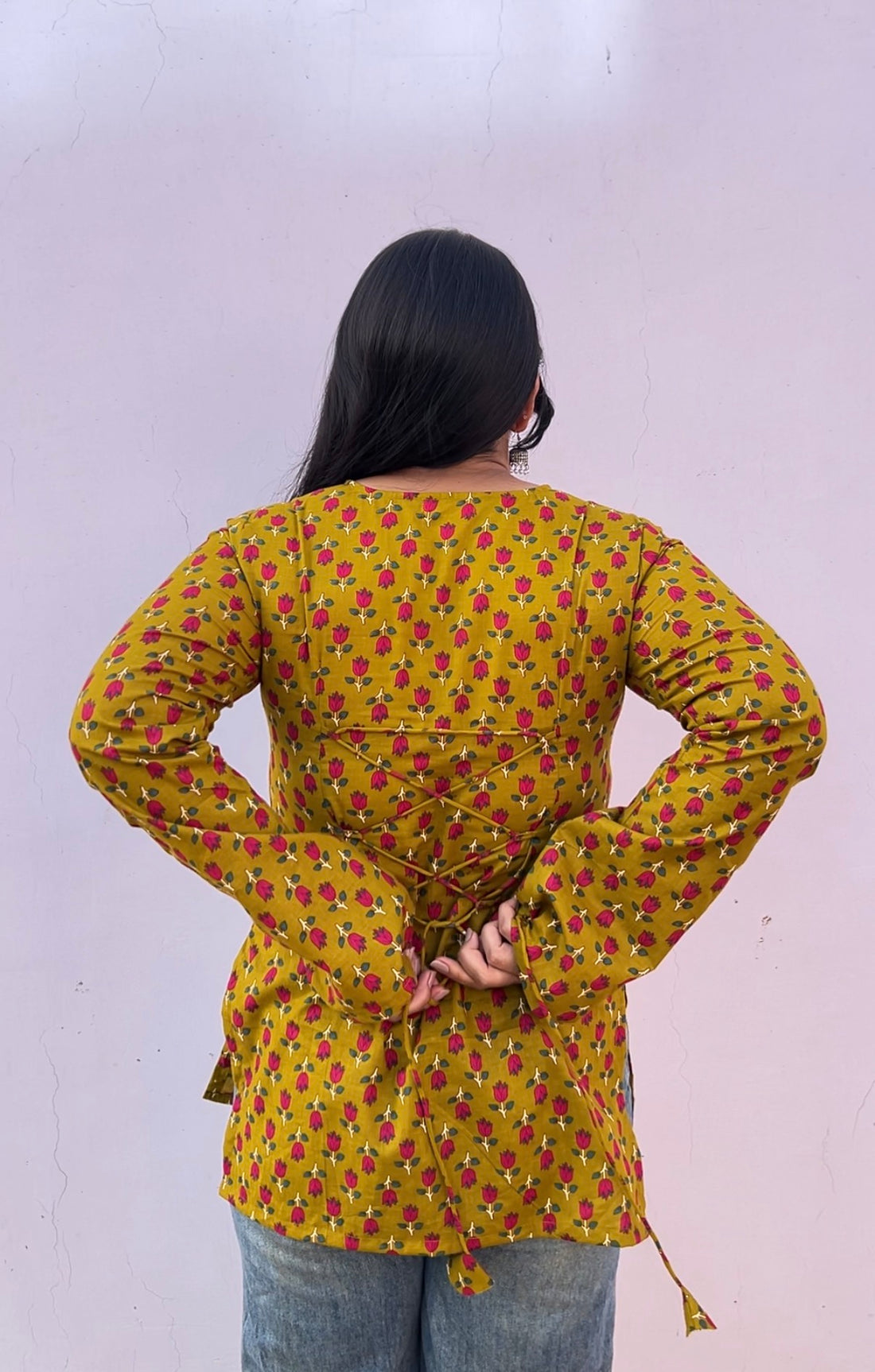Corset back kurti🤍