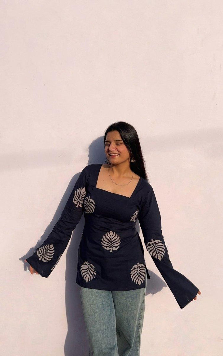 Corset back kurti - Label Gulvi