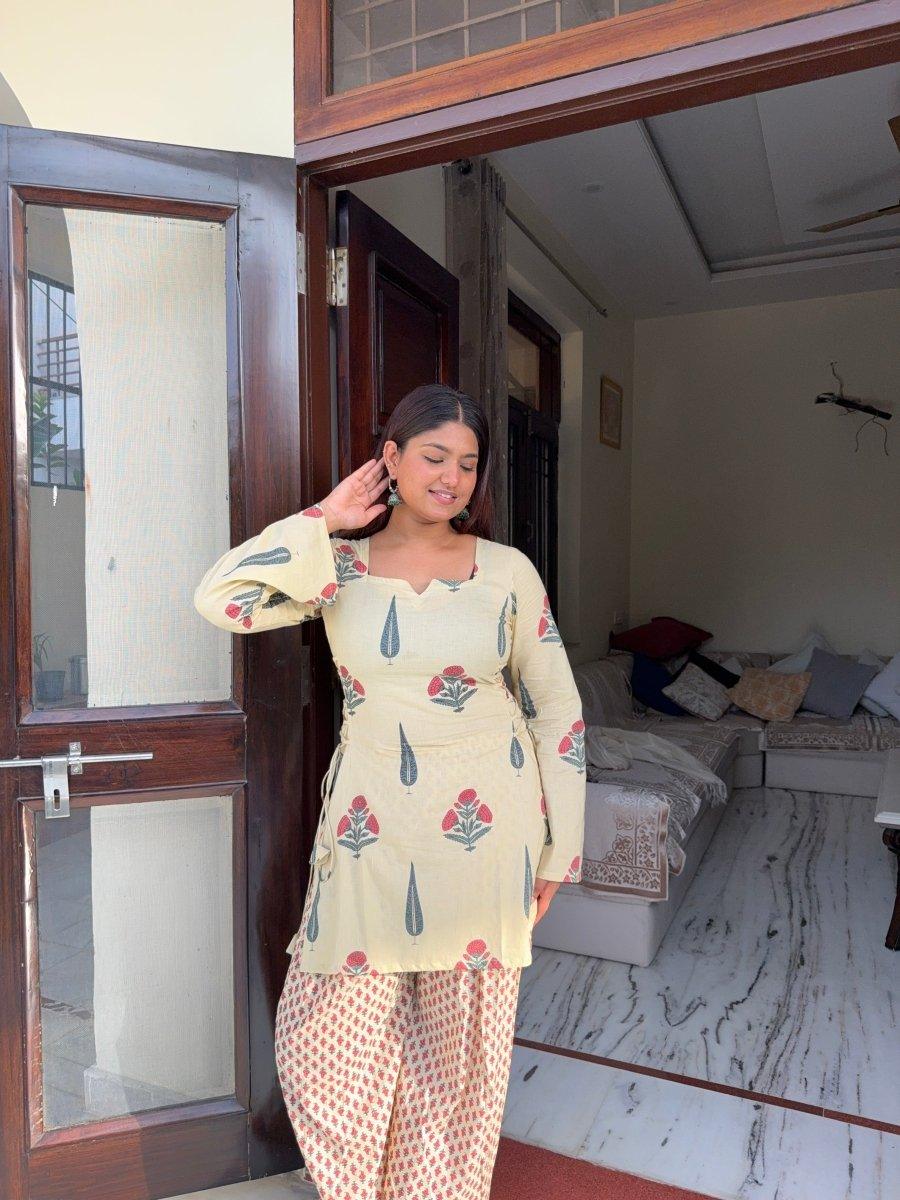 Farshi salwar set with dupatta 🤍 - Label Gulvi