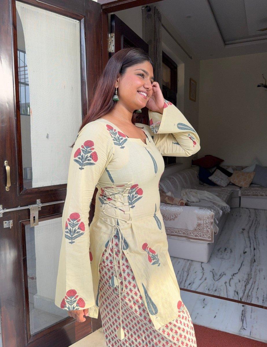 Farshi salwar set with dupatta 🤍 - Label Gulvi